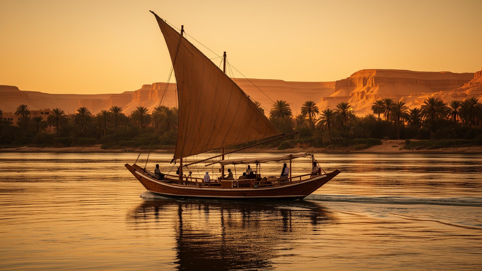 Egypt, The Nile in Winter